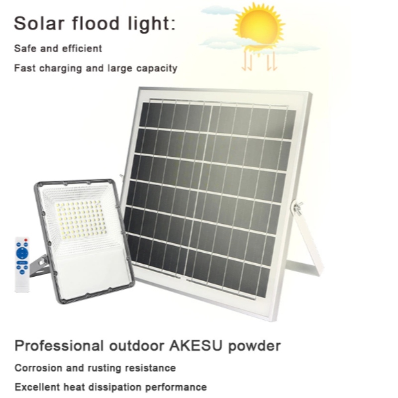 IP65 20W 30W 50W 100W 200W Led солнечные панорамные лампы, с пультом удаления