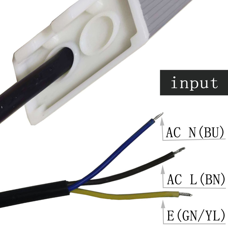100 ~ 265VAC - DC 15W 24V гидроизоляция