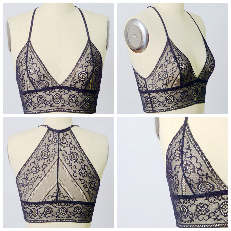 GA-5394 Grace Grace Girl Chantilly кружевная длинная линия Bralette оптом