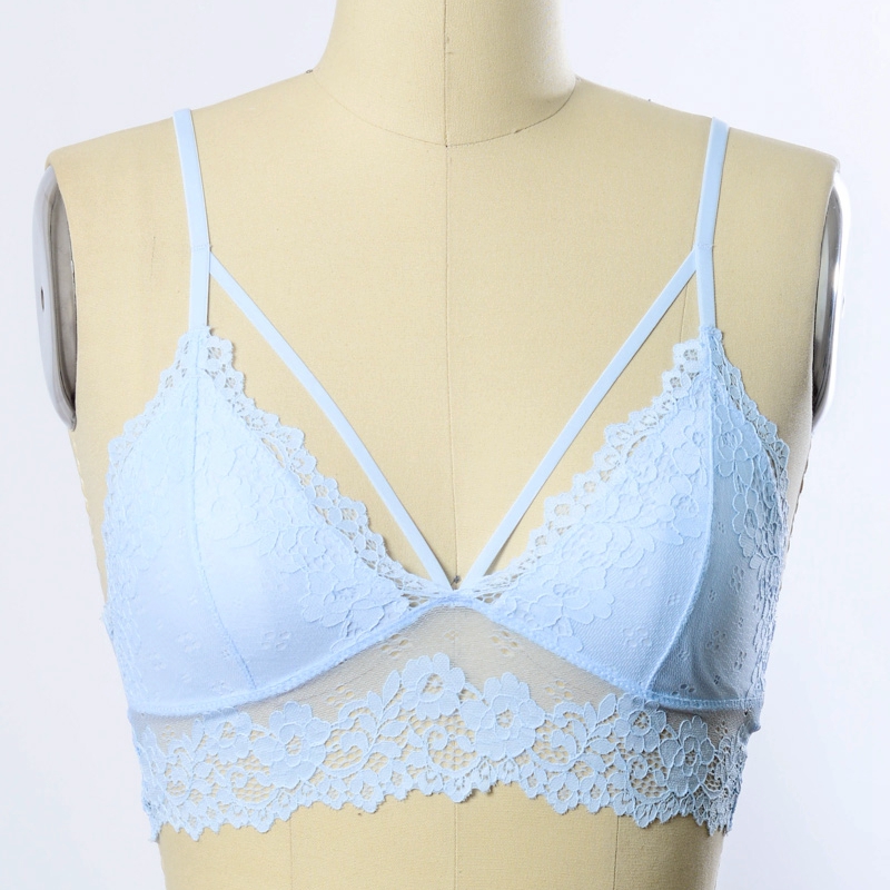 GA-5430 Grace Grace Girl Floral Clace Strappy Bralette оптом