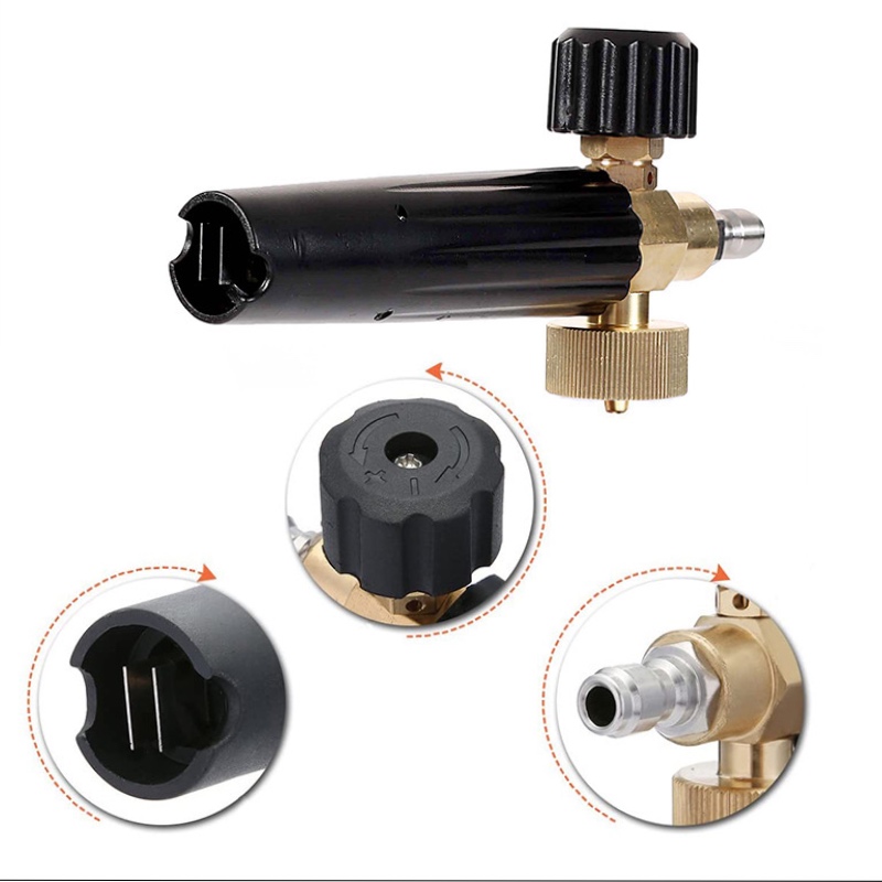 Пушка из снежной пены для мойки под давлением