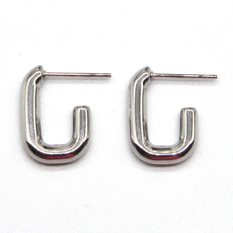 Гипоаллергенные серьги с буквами Женская модель Девушка из нержавеющей стали Без никеля Подарки для подруг, жен, дочерей и сесте...