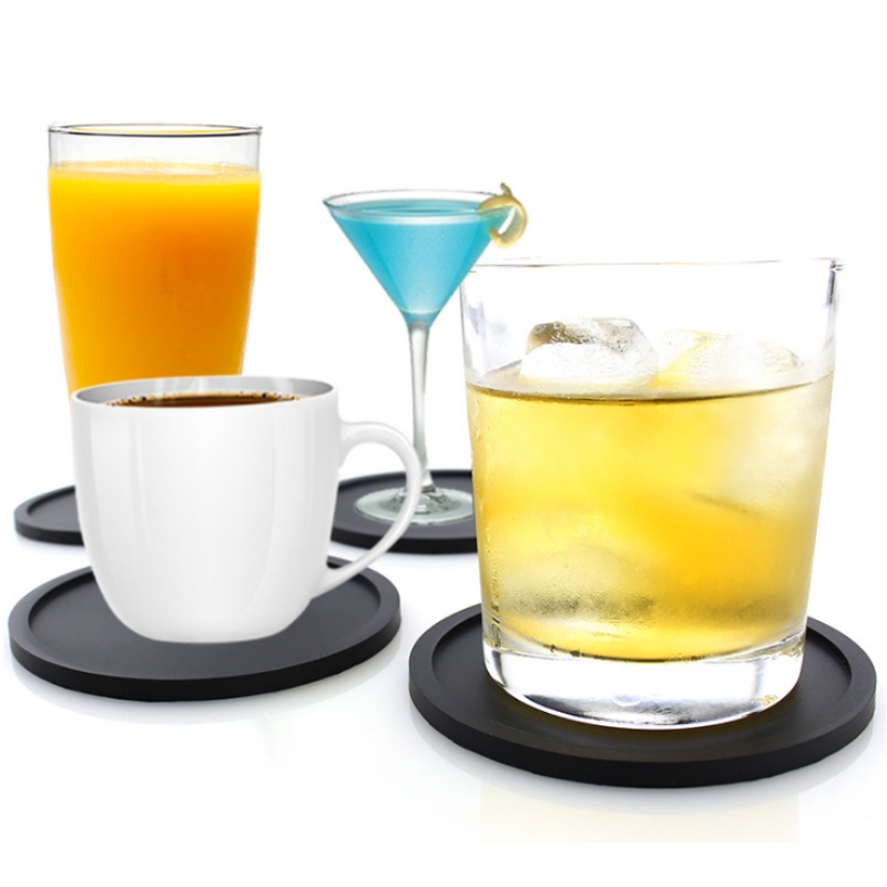 10 круглых утолщенных подстаканников