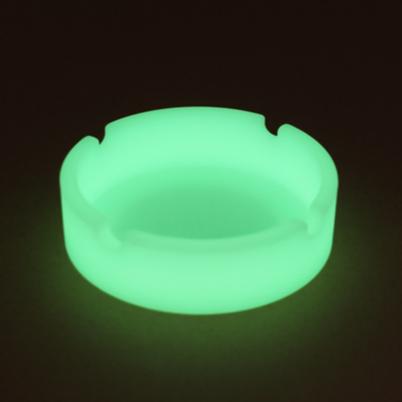 Круглая светящаяся пепельница