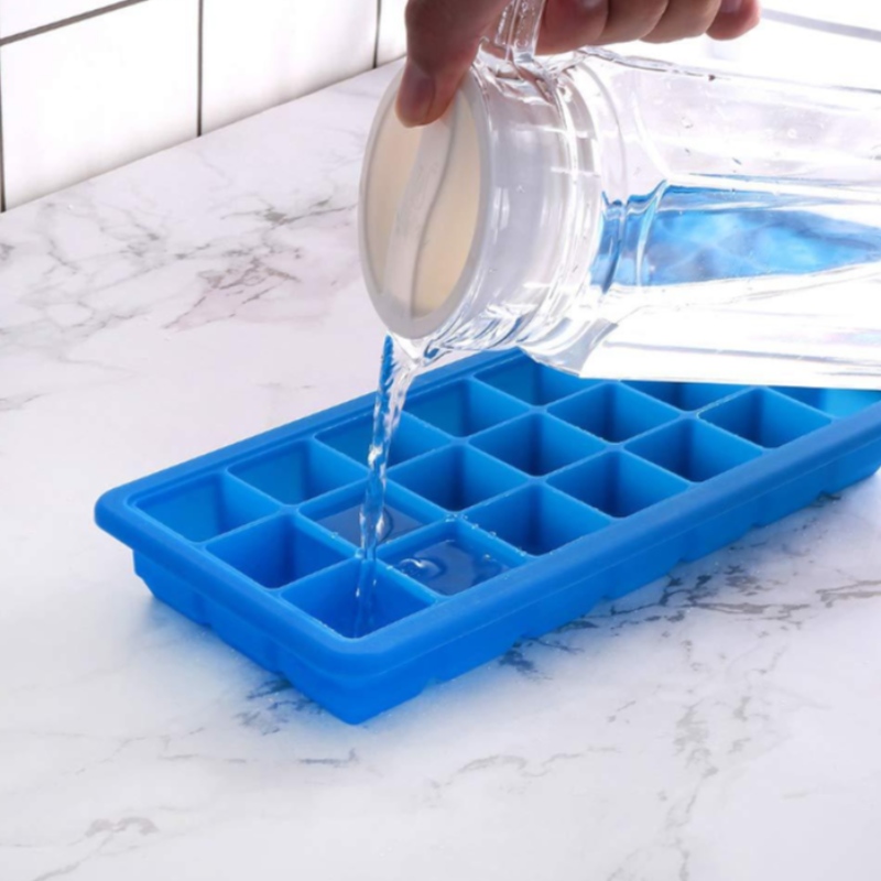Силикагель 21 решетка для льда бытовой блок для льда 21 корпус с крышкой, ящик для замороженных вспомогательных продуктов для льда ...