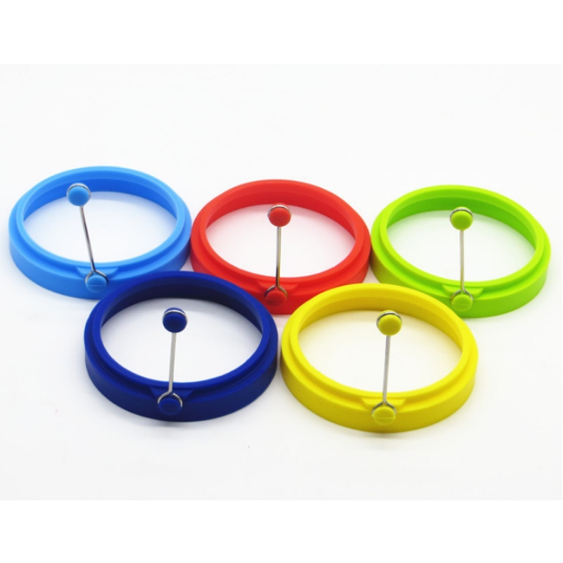 Силиконовая круглая ручка для омлета, силиконовый омлет, сделай сам, форма, мешочек для яиц, силиконовое кольцо для яиц