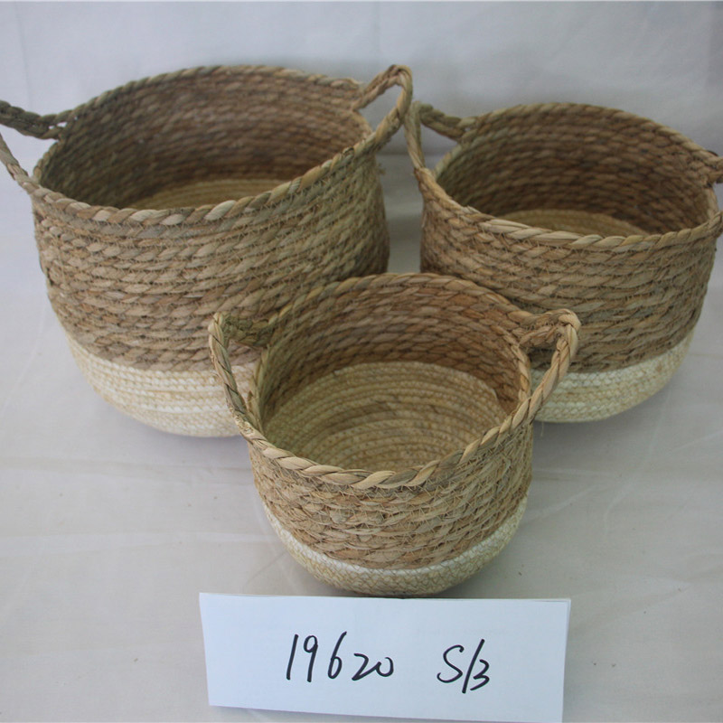 пластиковый плетеный плетеный прачечный корзина детская игрушка