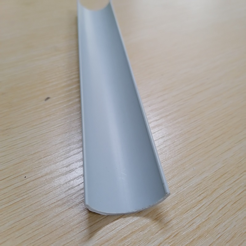 ПВХ C канал полукруглый ПВХ полосы трубы ПВХ экструдированный профиль для защиты края