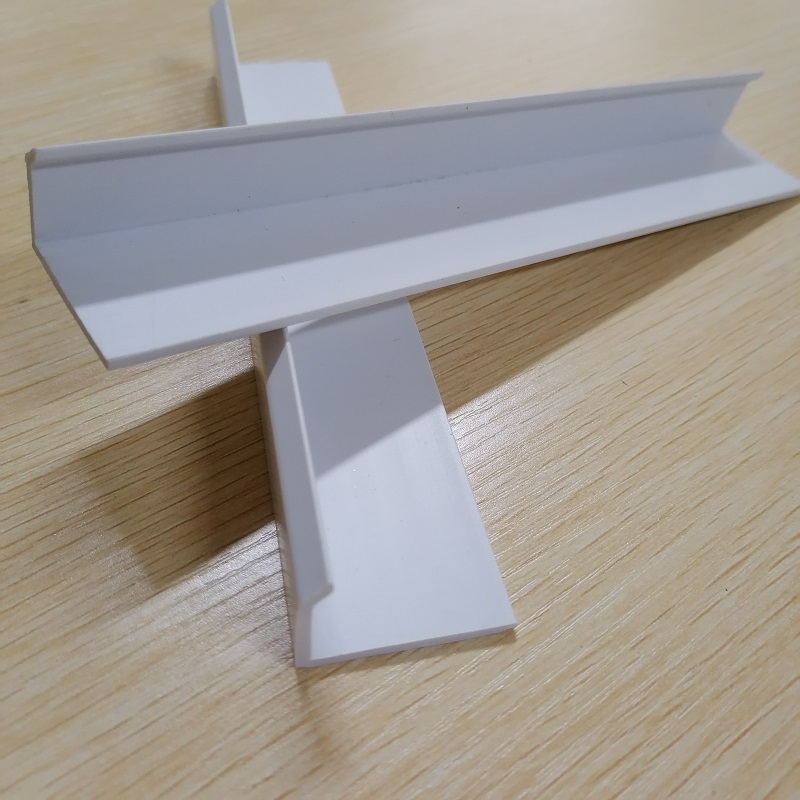 пвх пластик l - образный швеллер профиль ПВХ защитный сегмент