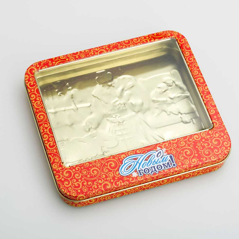оловянная банка ED0040C - 01 175x160 с окнами