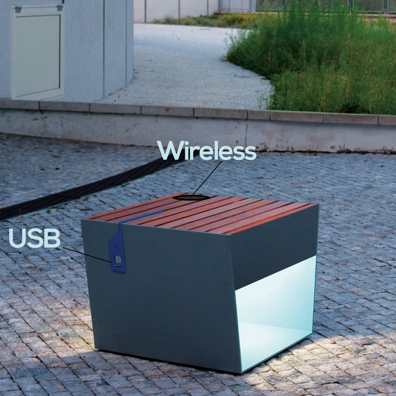 Дешевая цена разнообразие дизайна WiFi USB Chargring солнечной металлической коробке