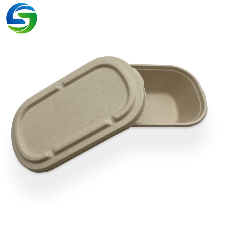 Экологичная одноразовая салатница