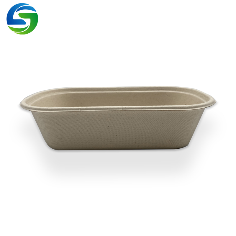 Экологичная одноразовая салатница