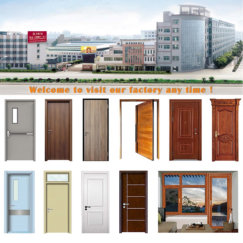 Высококачественная ламинированная противопожарная дверь с твердым сердечником с рейтингом Hdf Дешевые 45-минутные противопожарн...