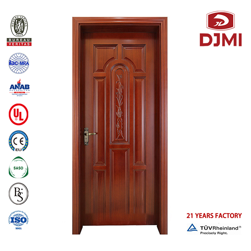 Высокое качество En Standard 90 Mins Fire Твердая древесина Передний гостиничный номер Деревянная дверь Дешевые американские одобренные д...