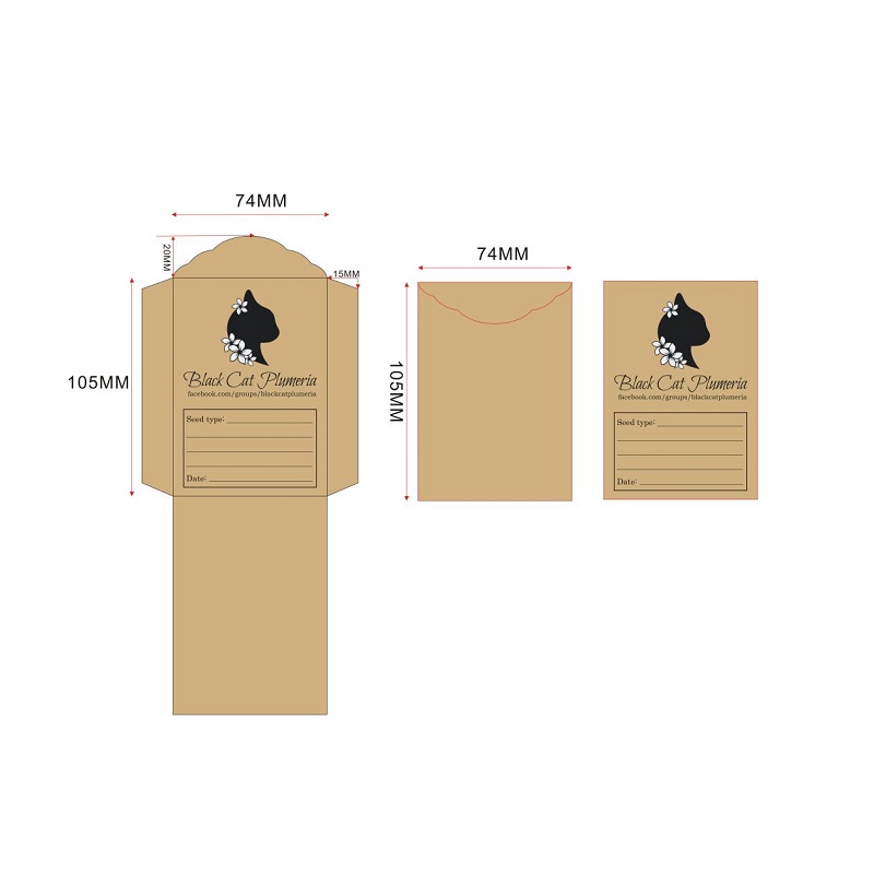 Крафт конверт