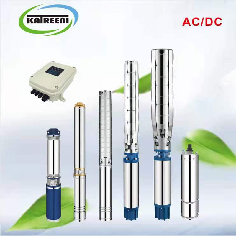 6 дюймов 8 дюймов погружной скважины из нержавеющей стали глубокий вертикальный многоступенчатый солнечный водяной насос