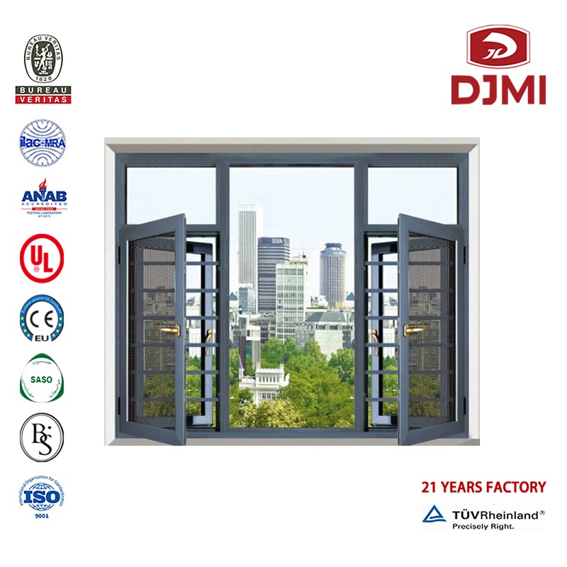 многофункциональное французское красное сандаловое окно американский рынок специализированный воздушный поток окно алюминиев...