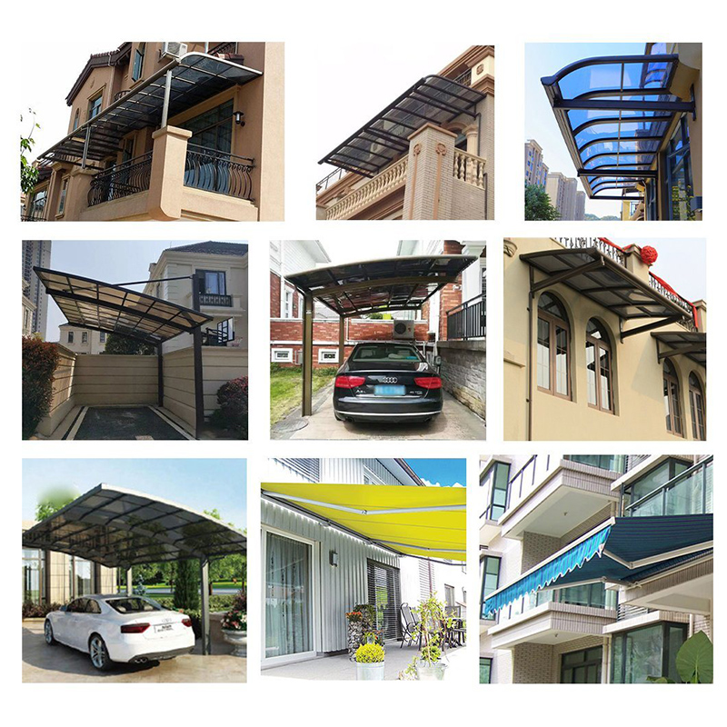 Professional Outdoor Awning Car Parking Carport Cars Garage New Design Window Awnings Aluminum Frame Metal Carport Pergola Brand New Outdoor Carport Aluminum Polycarbonatecarport Pergola Shelter Carports