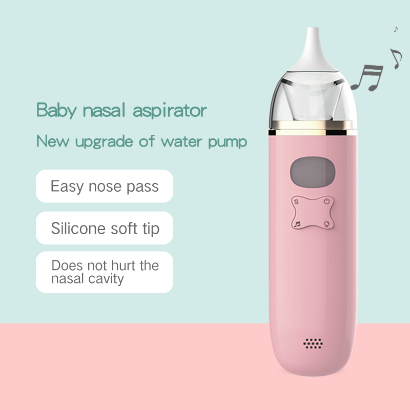 Продукция горячей продажи USB зарядки слизистой сметки слизистой съемки присоски для новорожденных младенческих малышей дети взрослый ребенок носовый аспиратор