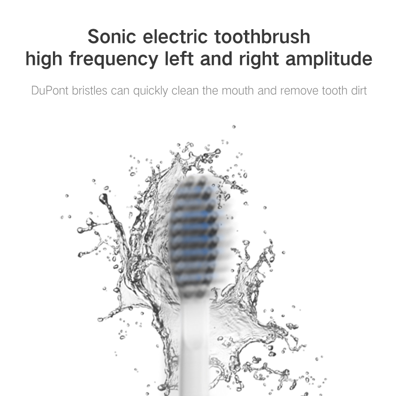 Горячий взрослый оральный нано Sonic мощный аккумуляторная умная электрическая зубная щетка зубоврачебный очиститель