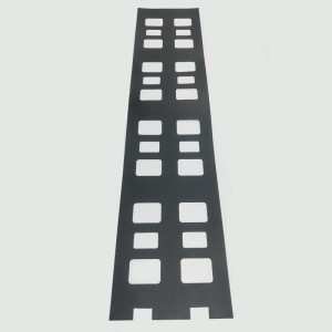 0.175mmPC изоляционный лист черный стойкий к высокой температуре