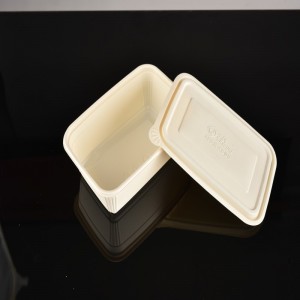 высококачественный компост может разлагаться кукурузный крахмал коробка для завтрака