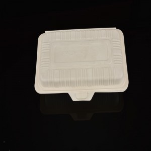 высококачественный компост может разлагаться кукурузный крахмал коробка для завтрака