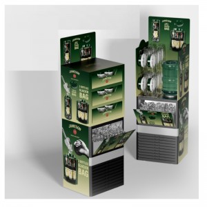 TMJ714 изготовитель заказал многоэтажный пластиковый стеллаж супермаркет молочный напиток демонстрационный стенд магазин рознич...