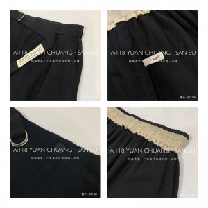 лёгкие женские брюки, подходит для любого случая, самый удобный досуг 11768 стиль хлопок льна заказ мода брюки, с полиэфирной ленты