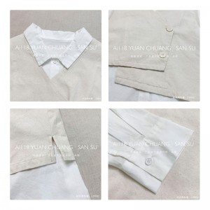 мягкий дизайн простой мода досуг чистый цвет полоски решетка большой код заказной 1952 блузка + жилет