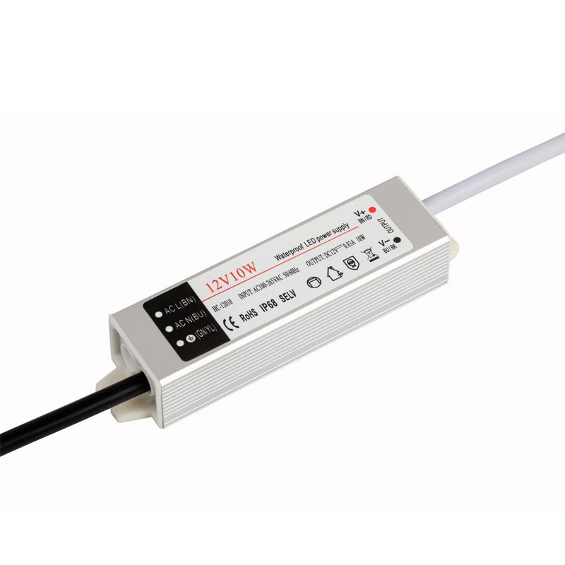 12V 0.83A 10W гидроизоляция