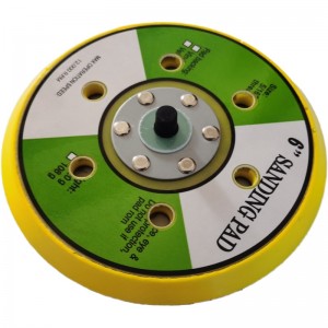 Поставляется с завода 125 мм 5-дюймовый опорный диск Абразивная резиновая основа 150 мм M14 Пневматическая шлифовальная тарелка для п...