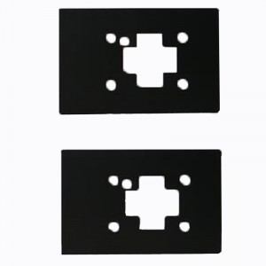 Огнестойкий изолирующий лист из поликарбоната Изоляционный лист GE-EFR95 Черная огнестойкая изоляционная прокладка