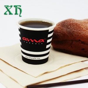 Китайские одноразовые кофейные бумажные стаканчики на 3 унции 90 мл
