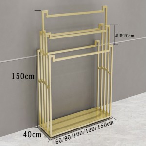 TMJ PP-564 Китай производитель оптом настраиваемый дизайн вешалка для одежды из розового золота