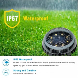 Солнечная наземная лампа