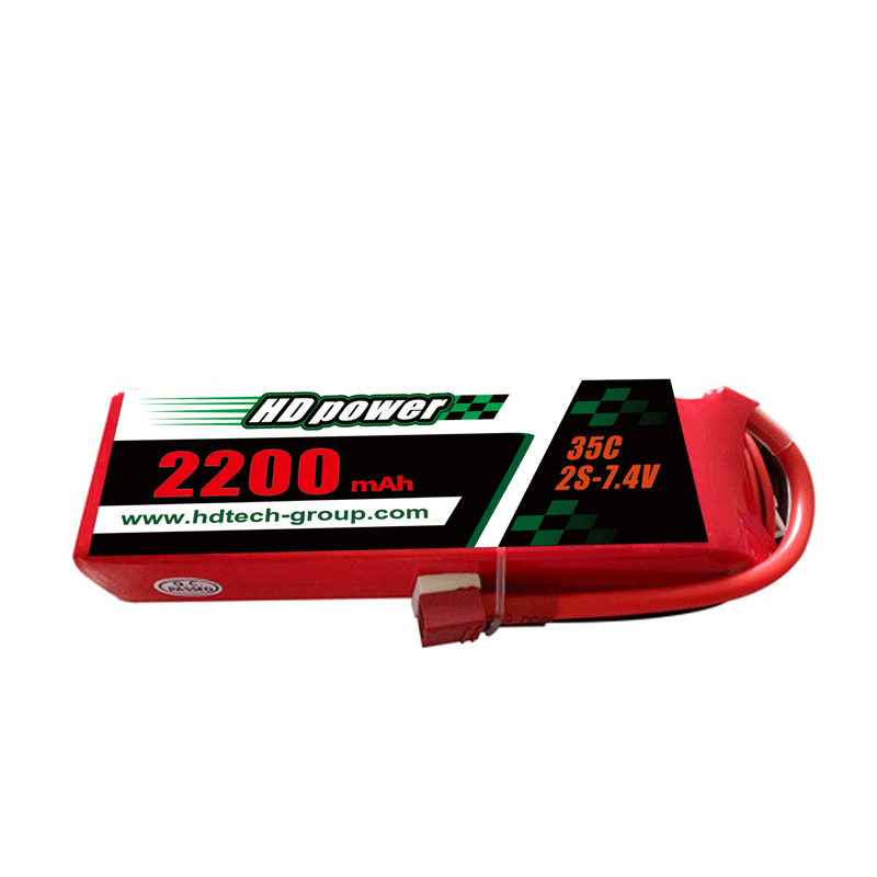 HD POWER 2200mAh 35C 2S липо аккумулятор 7,4 В