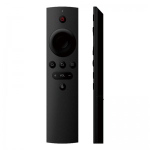 2.4G беспроводной пульт дистанционного управления воздушной мышью с голосовым управлением smart tv обучающий пульт дистанционного у...