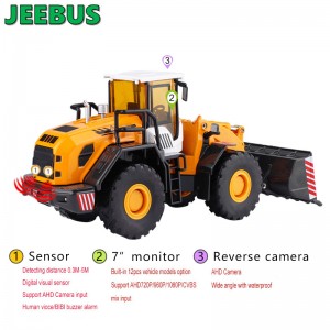 Инженерное оборудование Транспортные средства Радары Система обнаружения датчиков парковки Камера заднего вида с 2 ультразвуко...