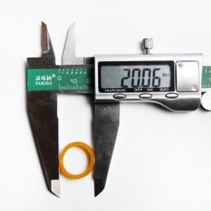 Желтое прозрачное обвязочное кольцо для кабеля данных 08 * 2 по индивидуальному заказу, антивозрастное, устойчивое к высоким темпе...