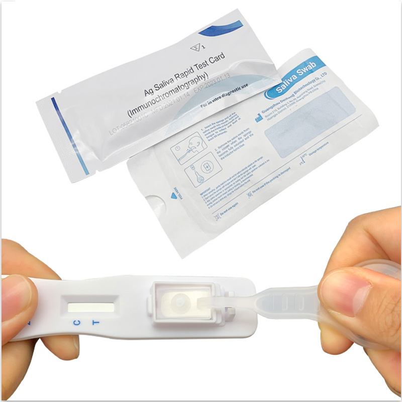 Экспресс-тест слюны V-CHEK ™ 2019-nCoV Ag (иммунохроматография)