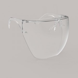 Пластиковая защитная маска для защиты от брызг с рамкой