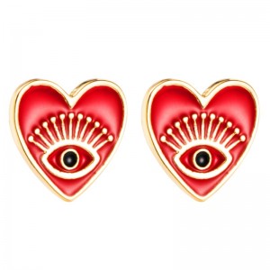 Трансграничные пожелания Amazon пожелание женские женские европейские и американские моды ювелирные изделия ангела глаза серьги м...