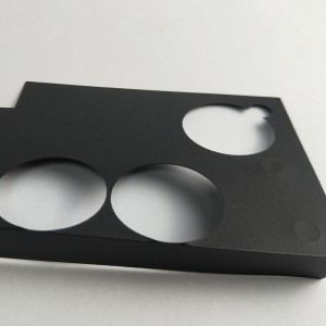 203 * 109 * 0.25 мм Черный изоляционный лист ПК, устойчивый к температуре и легко изгиб изоляционный лист