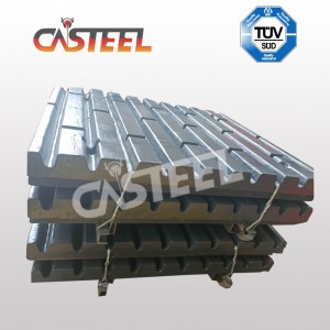 C145.C150 щековая дробилка с высокомарганцевой рудой