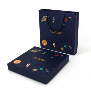 Индивидуальная розовая крышка и база роскошных валентинок волос картона волос подарочная коробка