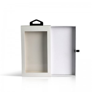 Индивидуальные прямоугольники подарочной упаковки окна для аксессуаров для телефона