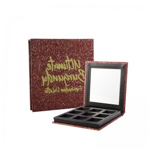 Wholesale Beauty Creations Блестящие розовые пользовательские палитра макияжа частная этикетка Makup Palette Eyeshadow Palette