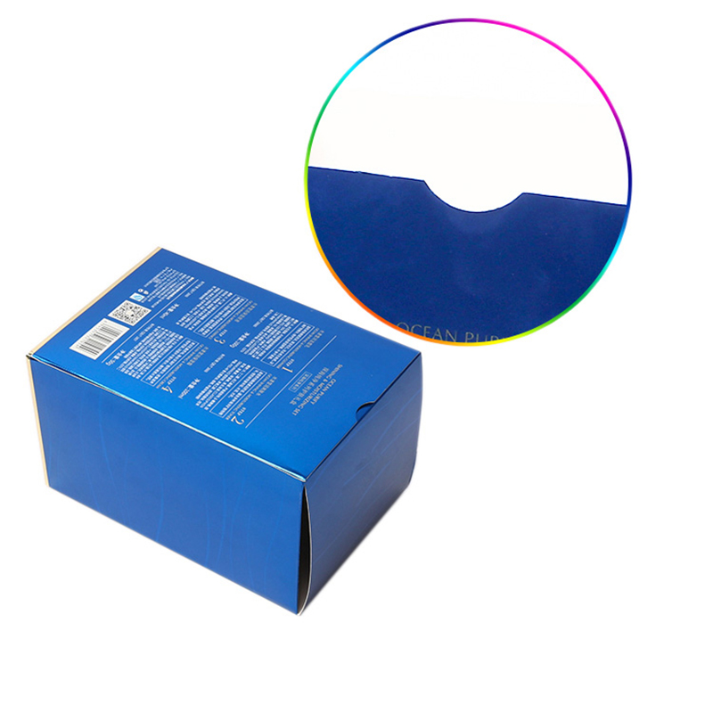 Пользовательские косметические продукты Skincare Products Paper Boxack Tuck Tuck Top Auto снизу